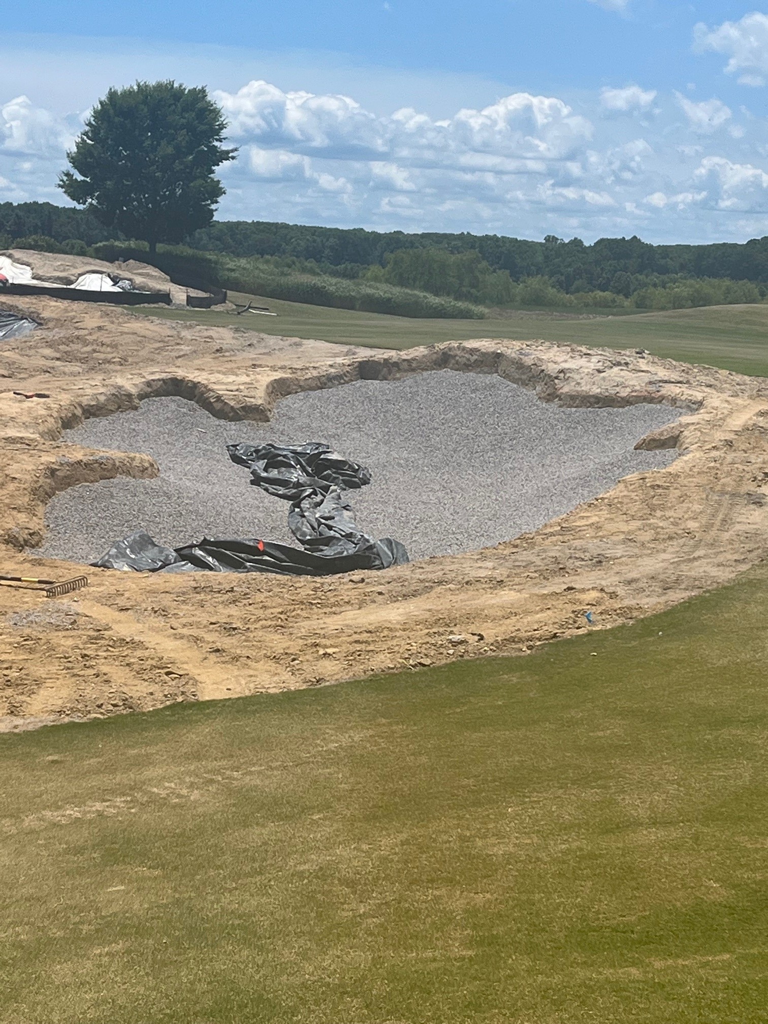 Golf Course Updates At Occano, the Sound is a gift we unwrap day